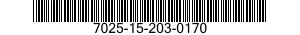 7025-15-203-0170 SUN FIRE 7025152030170 152030170