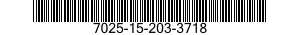 7025-15-203-3718 DISPLAY UNIT 7025152033718 152033718