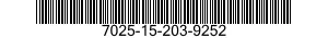 7025-15-203-9252 DISPLAY UNIT 7025152039252 152039252