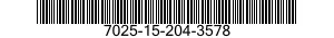 7025-15-204-3578 PLOTTER,GRAPHICS 7025152043578 152043578