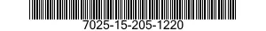 7025-15-205-1220 PROCESSOR,FILE SERVER 7025152051220 152051220