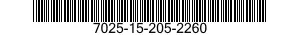 7025-15-205-2260 DISPLAY UNIT 7025152052260 152052260