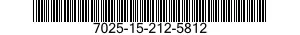 7025-15-212-5812 FAST ETHERNET 10/10 7025152125812 152125812