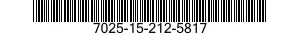 7025-15-212-5817 CPU SWITCH 6 PORTE 7025152125817 152125817
