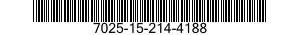 7025-15-214-4188 UNITA' DISCO FISSO 7025152144188 152144188