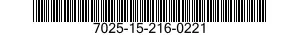 7025-15-216-0221 SCHEDA PER PROTOCOL 7025152160221 152160221
