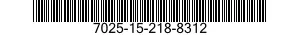 7025-15-218-8312 ADATTATORE DA XMI A 7025152188312 152188312