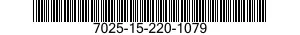 7025-15-220-1079 MICROPROCESSORE PEN 7025152201079 152201079