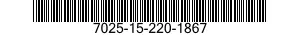 7025-15-220-1867 NOTEBOOK ASUS MODEL 7025152201867 152201867