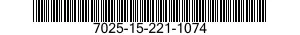 7025-15-221-1074 MULTIPASS CANON 7025152211074 152211074
