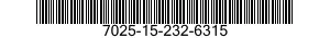 7025-15-232-6315 LETTORE CD-ROM 7025152326315 152326315