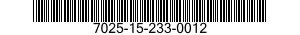 7025-15-233-0012 MOUSE SERIALE TRACK 7025152330012 152330012