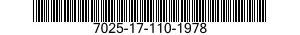 7025-17-110-1978 KEYBOARD,DATA ENTRY 7025171101978 171101978