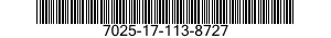 7025-17-113-8727 DISPLAY UNIT 7025171138727 171138727