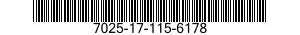 7025-17-115-6178 PRINTER,AUTOMATIC DATA PROCESSING 7025171156178 171156178