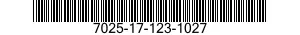 7025-17-123-1027 MEMORY UNIT,DATA STORAGE 7025171231027 171231027