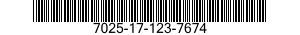 7025-17-123-7674 DISPLAY UNIT 7025171237674 171237674