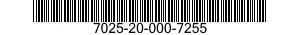 7025-20-000-7255 PLOTTER SYSTEM,GRAPHIC 7025200007255 200007255