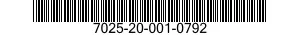 7025-20-001-0792 INTERFACE UNIT,AUTOMATIC DATA PROCESSING 7025200010792 200010792