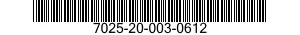 7025-20-003-0612 SMART ARRAY 7025200030612 200030612