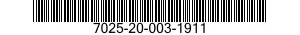 7025-20-003-1911 PRINTER,AUTOMATIC DATA PROCESSING 7025200031911 200031911