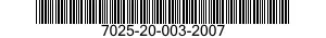7025-20-003-2007 DISPLAY UNIT 7025200032007 200032007