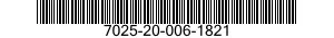 7025-20-006-1821 DISPLAY UNIT 7025200061821 200061821