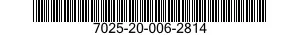 7025-20-006-2814 OPTICAL READER,DATA ENTRY 7025200062814 200062814