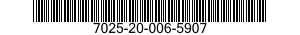 7025-20-006-5907 PRINTER,AUTOMATIC DATA PROCESSING 7025200065907 200065907