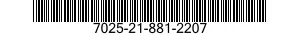 7025-21-881-2207  7025218812207 218812207