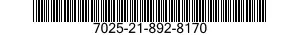 7025-21-892-8170 PRINTER SUBASSEMBLY 7025218928170 218928170