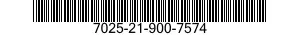 7025-21-900-7574 TERMINAL,DATA PROCESSING 7025219007574 219007574