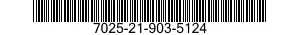7025-21-903-5124 KEYBOARD,DATA ENTRY 7025219035124 219035124