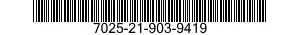 7025-21-903-9419 DISPLAY UNIT 7025219039419 219039419