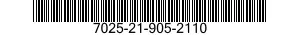 7025-21-905-2110 DISPLAY UNIT 7025219052110 219052110
