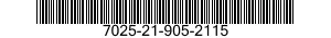 7025-21-905-2115 PRINTER,AUTOMATIC DATA PROCESSING 7025219052115 219052115