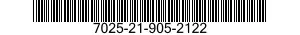 7025-21-905-2122 TERMINAL,DATA PROCESSING 7025219052122 219052122