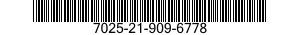 7025-21-909-6778 DISPLAY UNIT 7025219096778 219096778