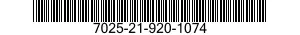 7025-21-920-1074 DISK DRIVE UNIT 7025219201074 219201074