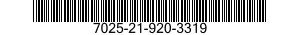 7025-21-920-3319 DISK DRIVE UNIT 7025219203319 219203319