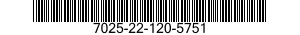 7025-22-120-5751 COMPUTER SUBASSEMBLY 7025221205751 221205751