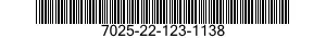 7025-22-123-1138 PRINTER,AUTOMATIC DATA PROCESSING 7025221231138 221231138