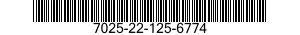 7025-22-125-6774 DISK DRIVE UNIT 7025221256774 221256774