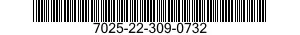 7025-22-309-0732 DISPLAY UNIT 7025223090732 223090732