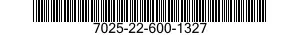 7025-22-600-1327 PRINTER,AUTOMATIC DATA PROCESSING 7025226001327 226001327