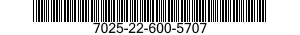7025-22-600-5707 ACCESSORY KIT,PRINTER,AUTOMATIC DATA PROCESSING 7025226005707 226005707