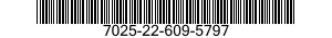 7025-22-609-5797 PRINTER SUBASSEMBLY 7025226095797 226095797