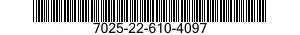 7025-22-610-4097 CONTROLLER,DATA ENTRY,AUTOMATIC DATA PROCESSING 7025226104097 226104097