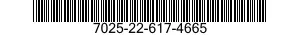 7025-22-617-4665 DISPLAY UNIT 7025226174665 226174665