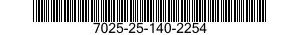 7025-25-140-2254 KEYBOARD,DATA ENTRY 7025251402254 251402254